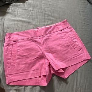 Pink Jcrew shorts
